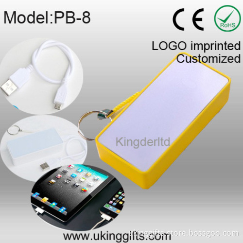 5600mAh Mobile Phone Power Bank with Travel Charger